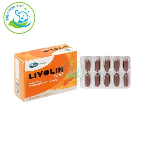 Livolin Forte - Hộp 3 vỉ x 10 viên